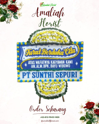 Papan Bunga Duka di Cangkudu