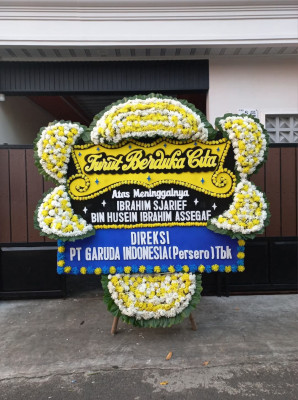 Papan Bunga Duka di Cangkudu