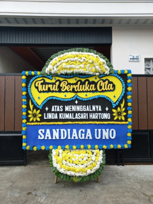 Papan Bunga Duka di Cangkudu