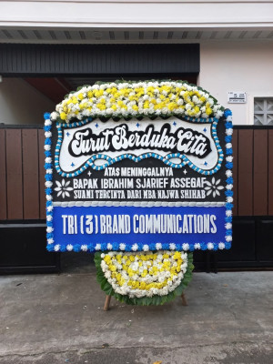Papan Bunga Duka di Cangkudu